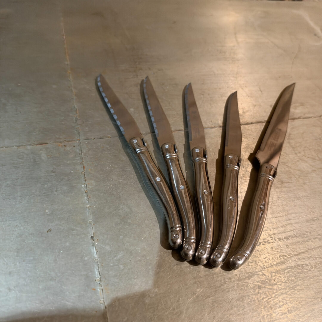 Sabatier-Laguiole-Chrome-Knives-Set-10-26 (1 of 12)